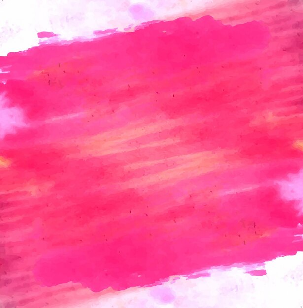 Pink decorative watercolor background