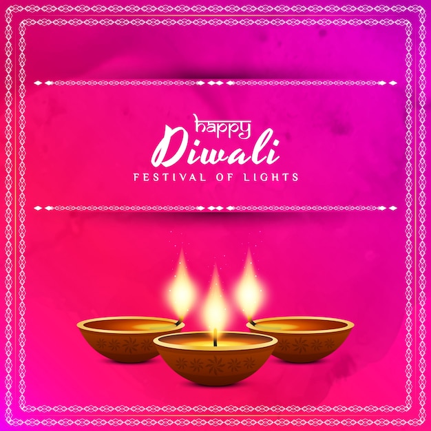 Абстрактный элегантный фон Happy Diwali