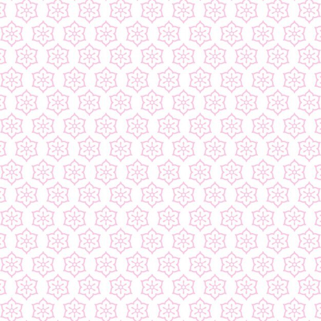 Pink floral pattern