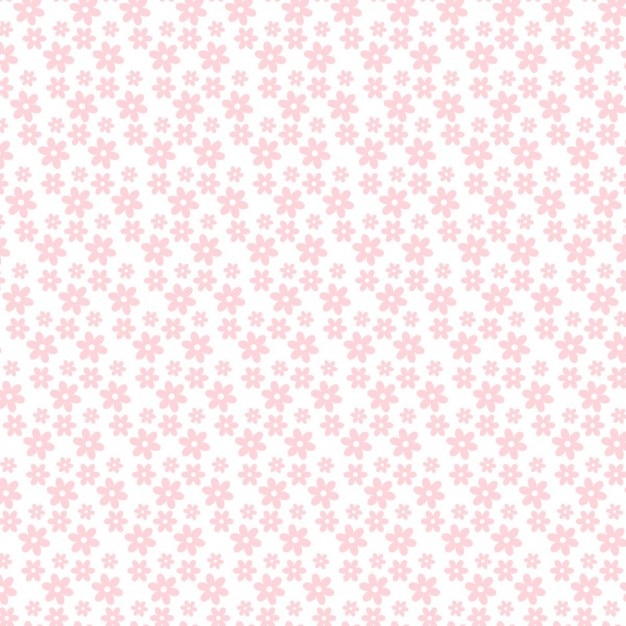 Free vector pink flower pattern