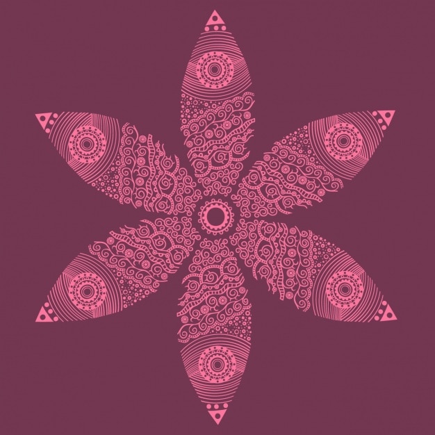 Free vector pink flower