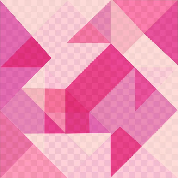 Pink geometric background