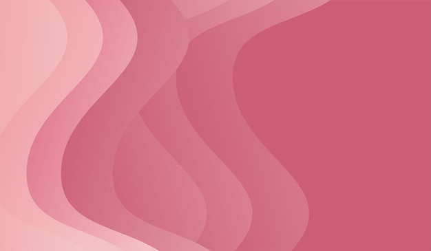 Розовый градиент абстрактный фон волны абстрактный дизайн