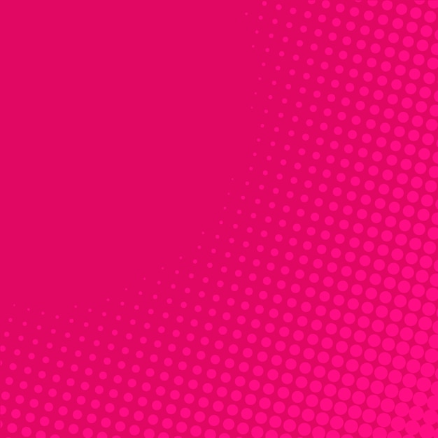 Free vector pink gradient halftone background