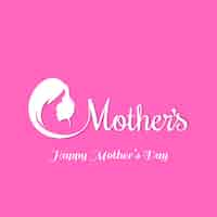 Free vector pink mothe's day background