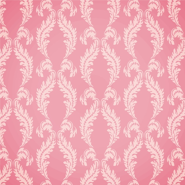 Free vector pink ornamental background