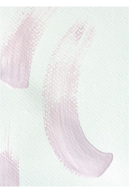 Free vector pink paint brush strokes