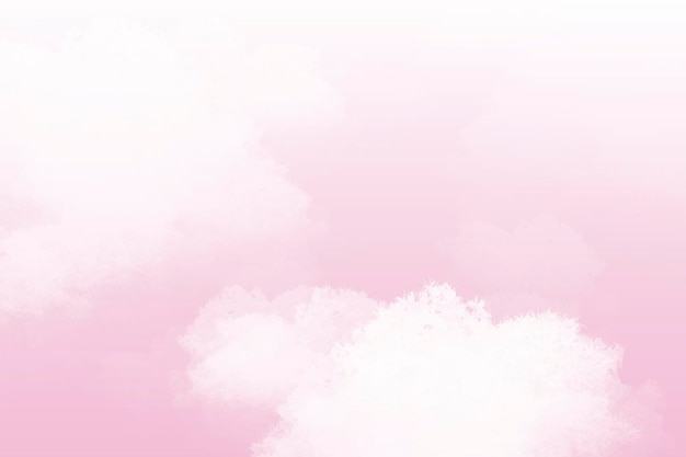 Free Vector  Pink pastel sky abstract background vector