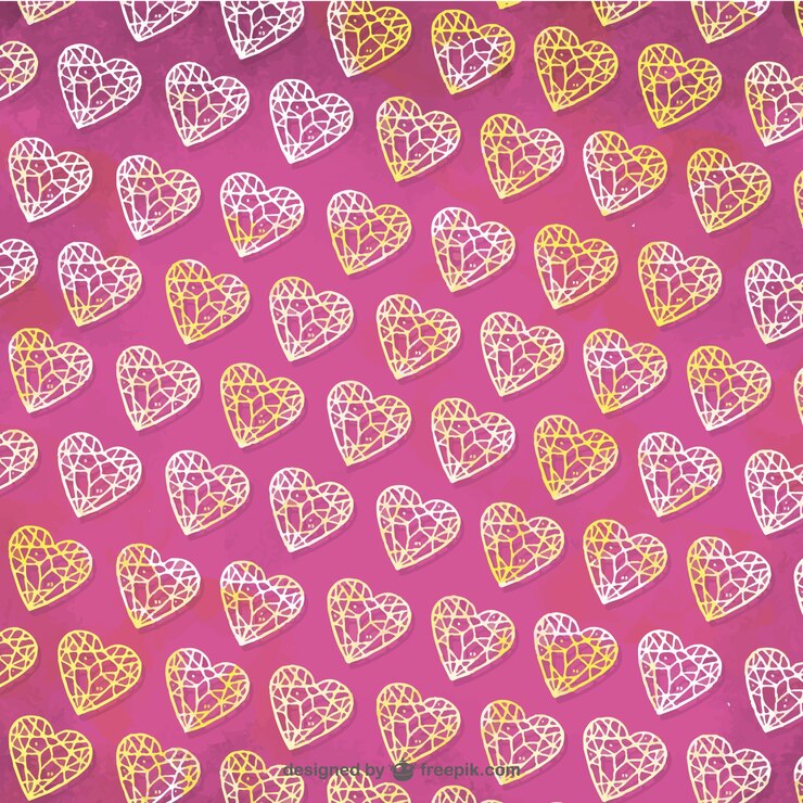 मुफ़्त वेक्टर pink pattern of diamonds in hand-drawn style