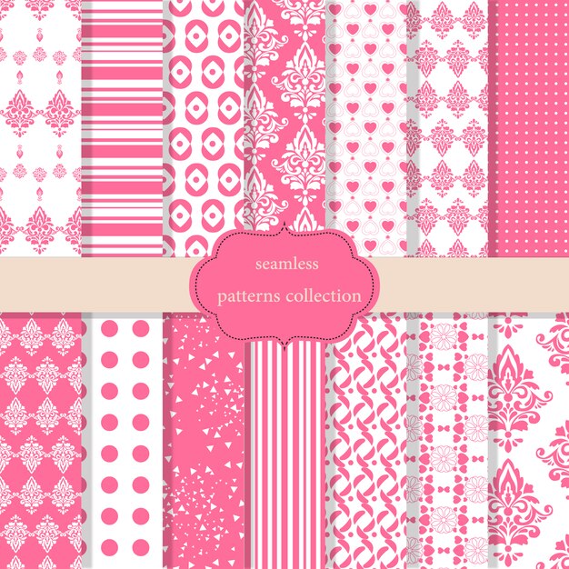 핑크 패턴 모음