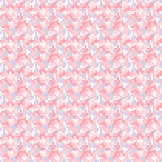 Pink and purple pixels seamless background pixelated abstract editable pattern