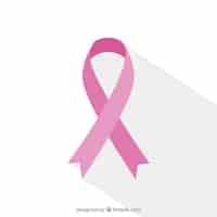 Free vector pink ribbon