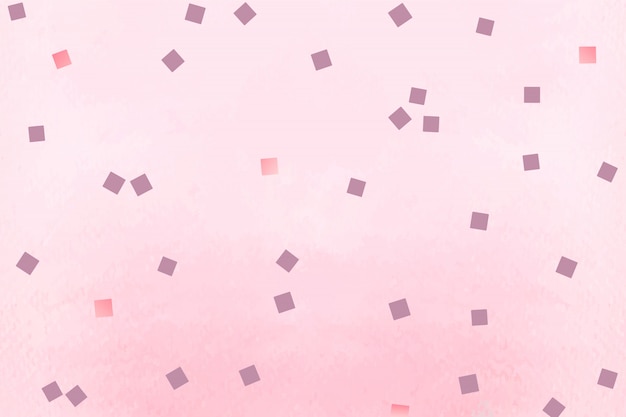 Free vector pink square polka dots