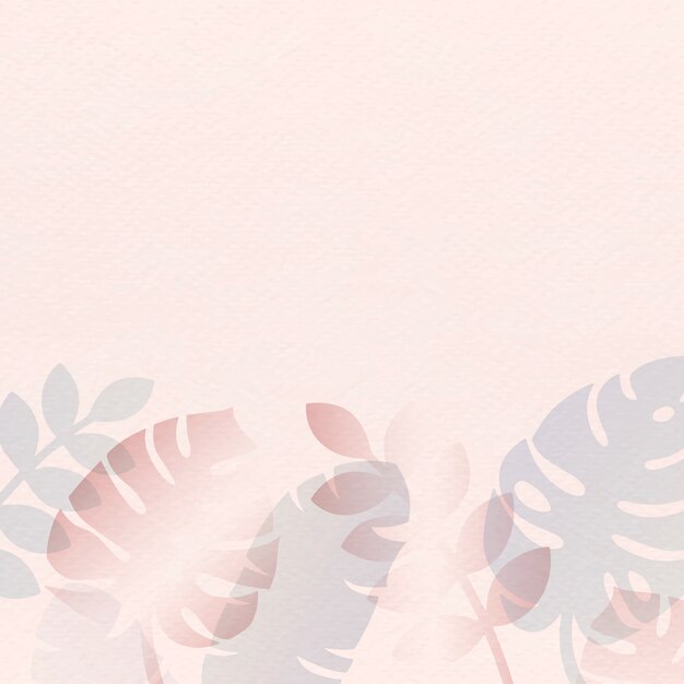 Розовая летняя открытка