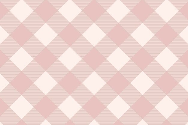 Розовый тартан бесшовный фон фон вектор шаблон