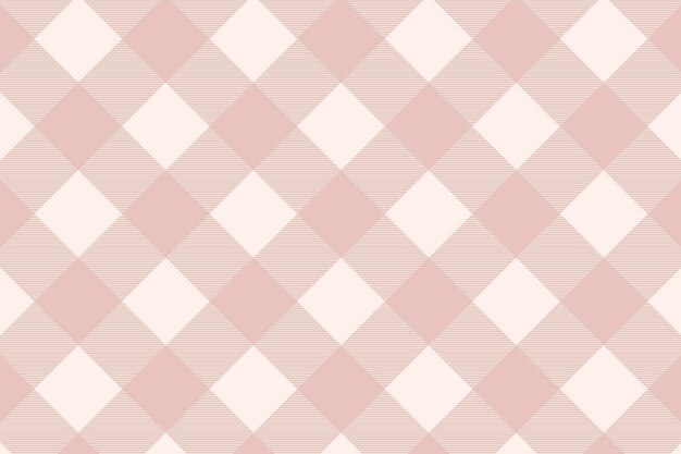 Pink tartan seamless pattern background vector template