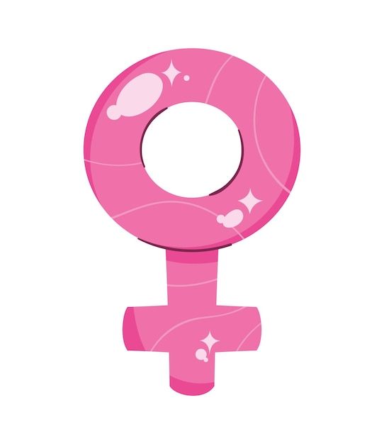 Pink venus symbol