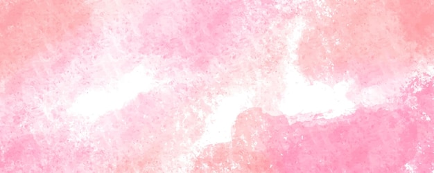 Free vector pink watercolor background banner