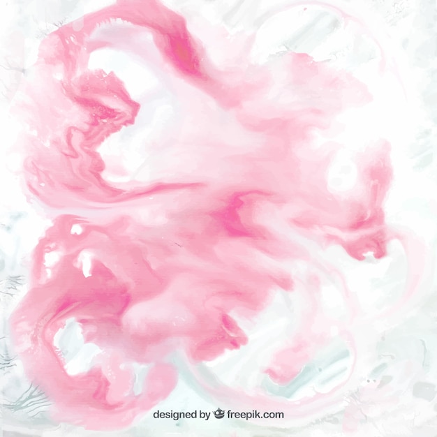 Free vector pink watercolor background