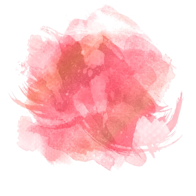 Pink watercolour splatter design background