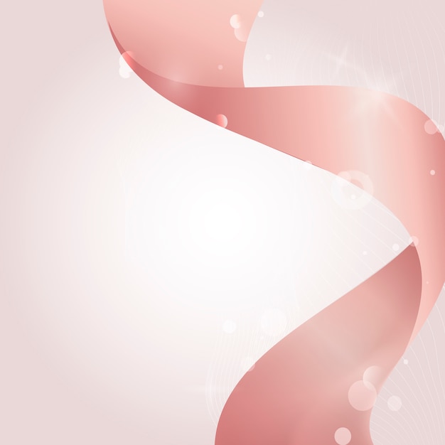 Pink wave abstract background illustration