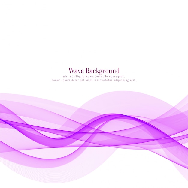 Pink wave flowing design background