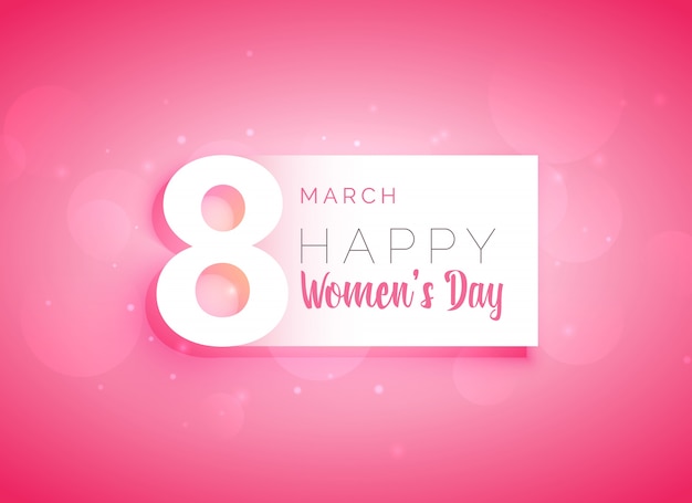 Pink woman day background