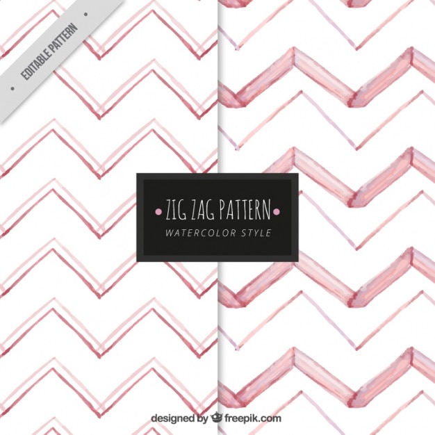 Pink zig zag pattern