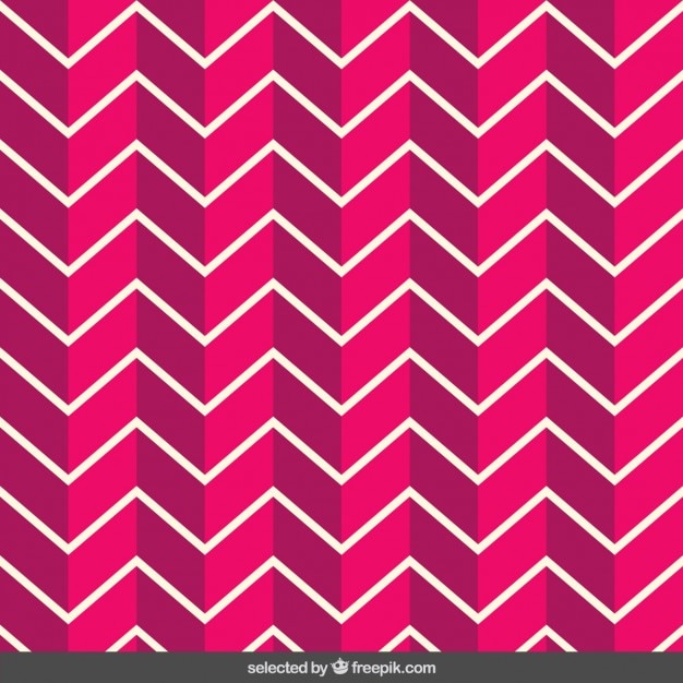 Pink pattern zigzag