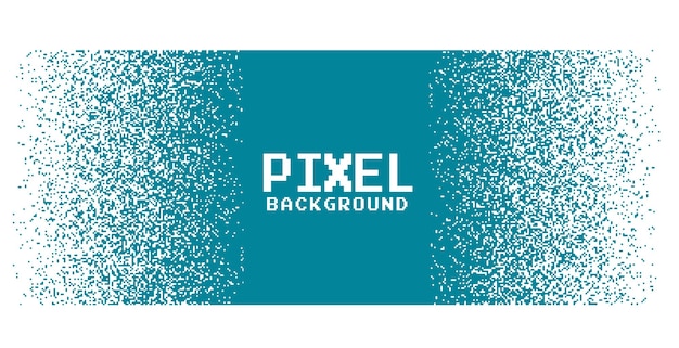 Free vector pixel background with gradient effect