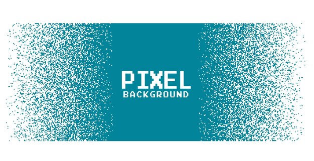 Pixel background with gradient effect