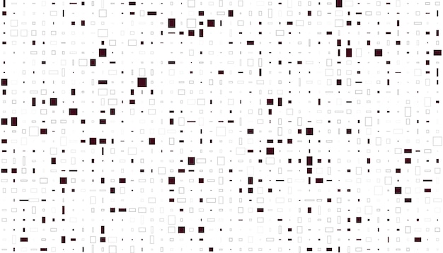 Pixel mosaic pattern