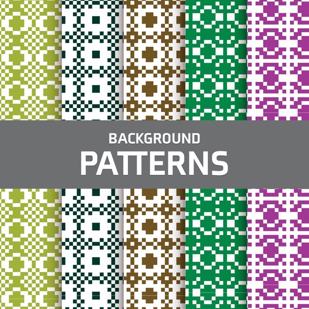 Pixel patterns collection