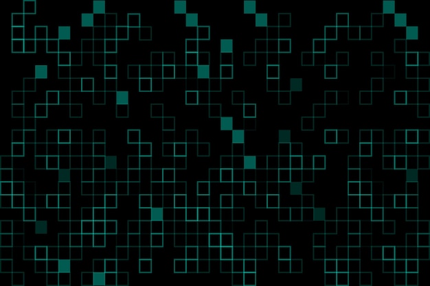 Pixel rain background in abstract design