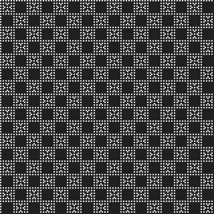 Free Vector pixels pattern design
