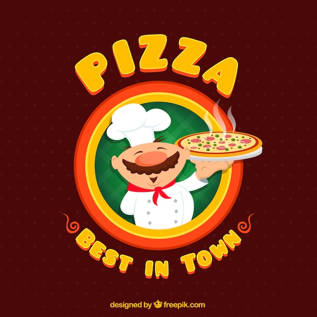 Pizza badge