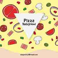 Бесплатное векторное изображение pizzastuff