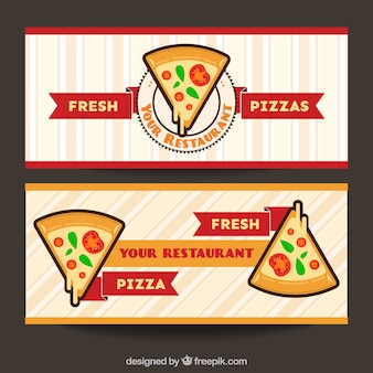 Pizzeria banners