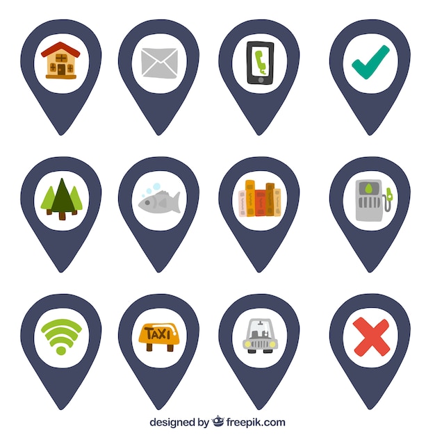 Free Vector placeholder collection