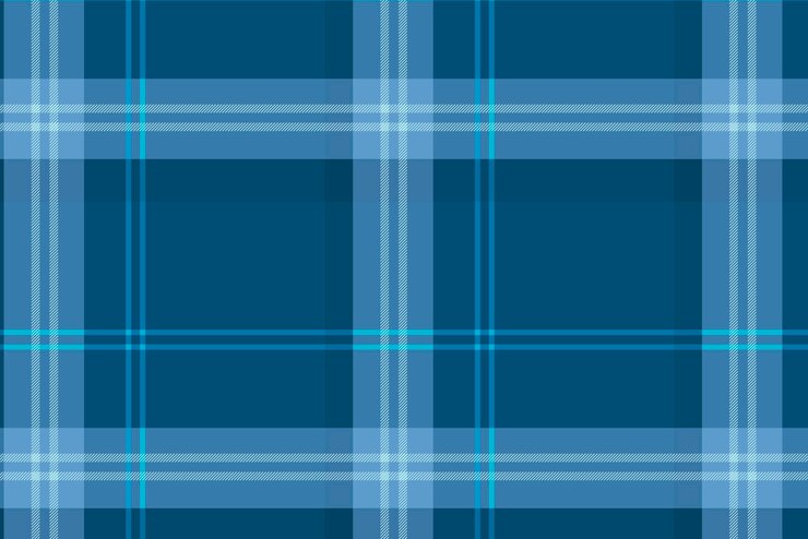 Free Vector plaid pattern background, blue tartan, traditional design vector