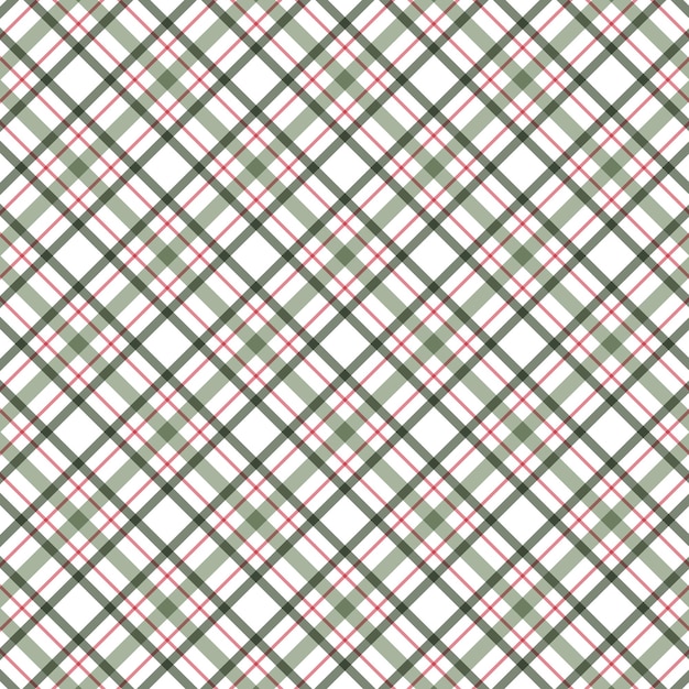 Free vector plaid pattern background in christmas colours