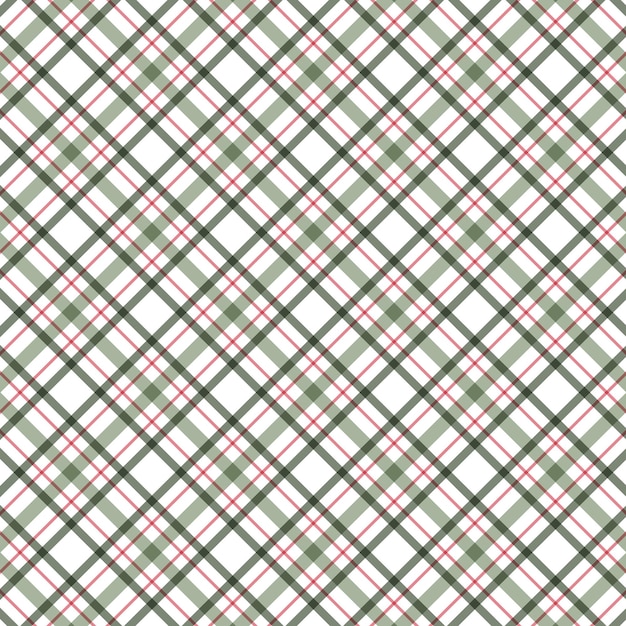 Plaid pattern background in Christmas colours