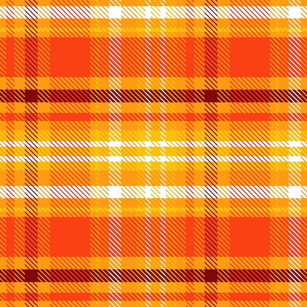 Plaid style pattern background in halloween colours