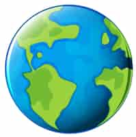 Бесплатное векторное изображение Планета земля