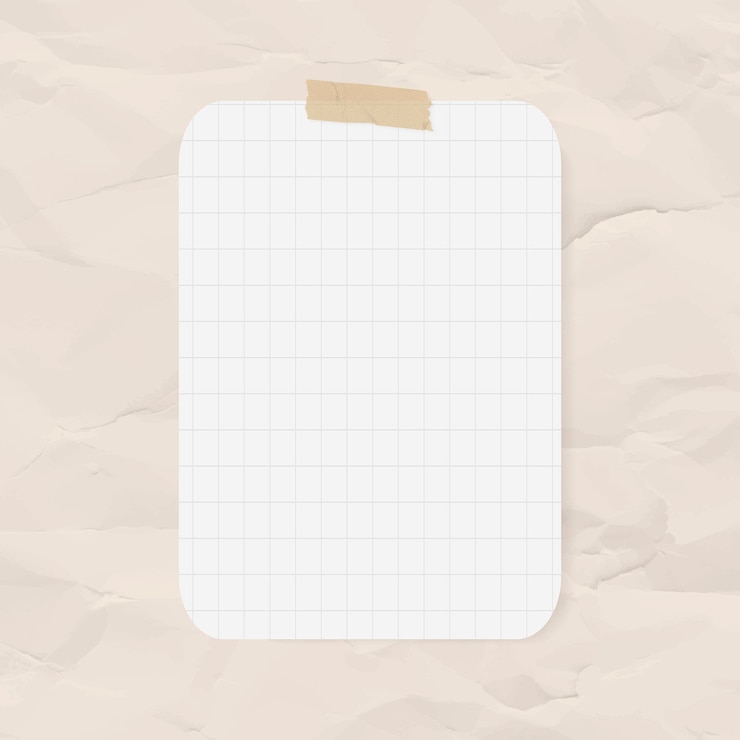 Free Vector planner stickers vector grid paper element