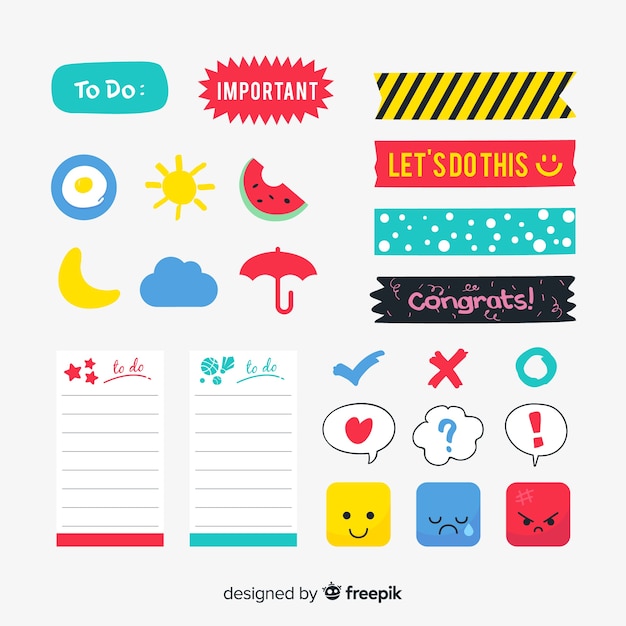 Days Week Stickers Images - Free Download on Freepik