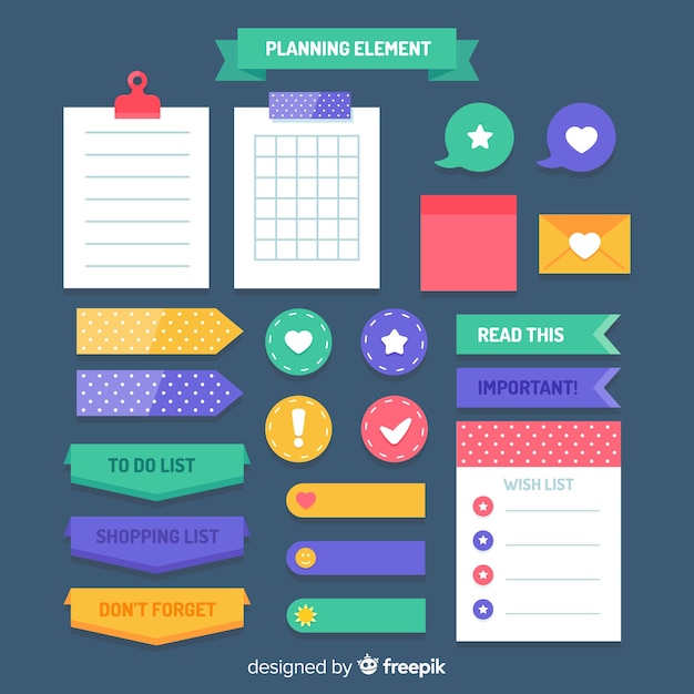 Planning elements sample