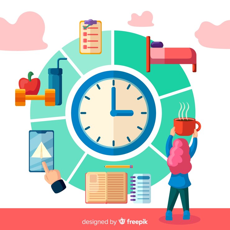 Free Vector planning schedule concept
