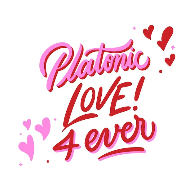 Platonic love forever message