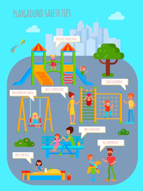 Playground infographics